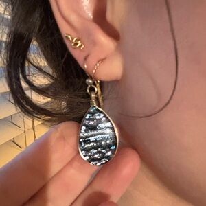 Sea of Glass Studio - Eric & Trudi Cooper - Sterling Silver Earrings